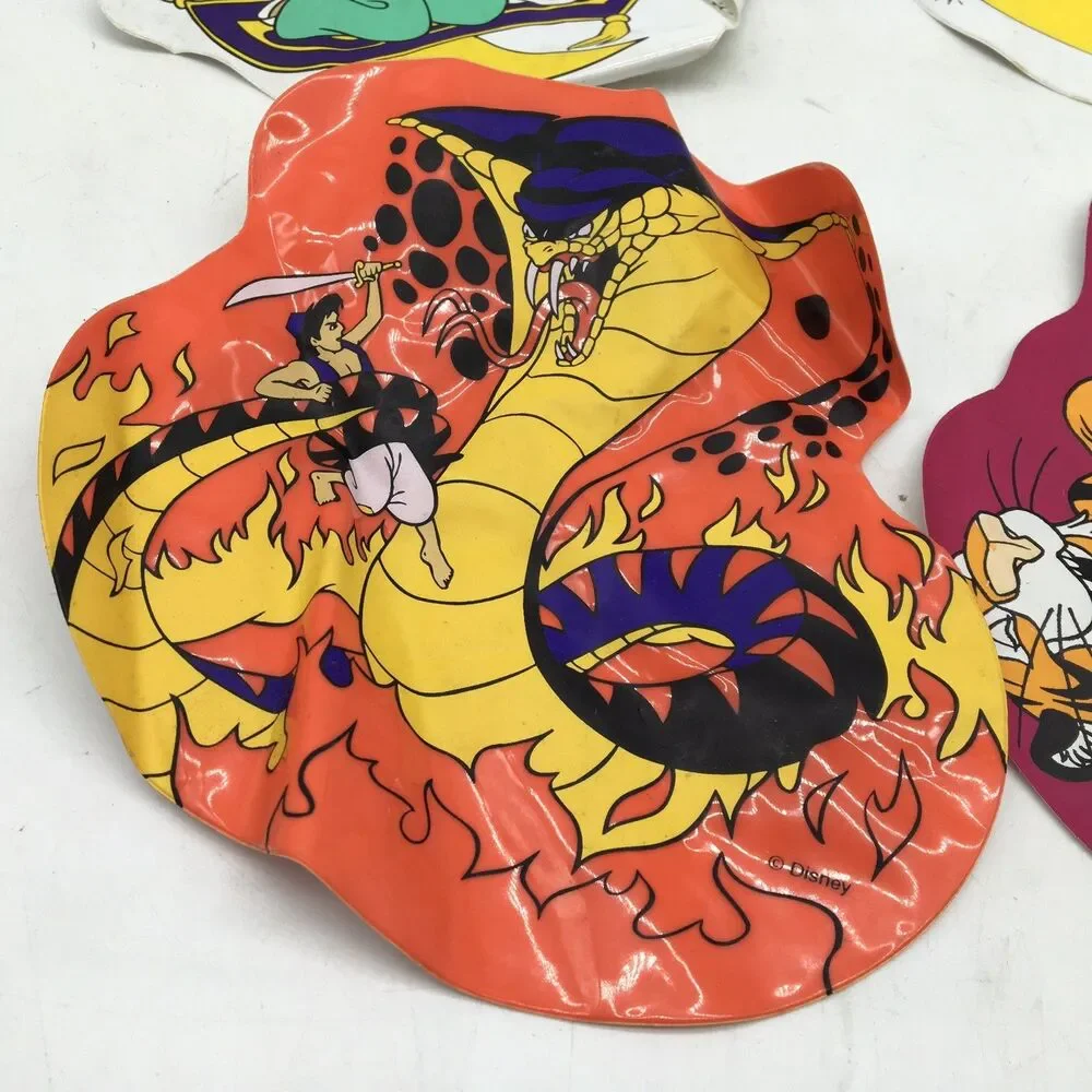 Aladdin Blow Ups Burger King 1994 Toys Blow Up Floats 2 Boxes READ Description